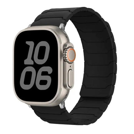 Magnetic Silicone Watch Band For Apple Watch 38-49mm