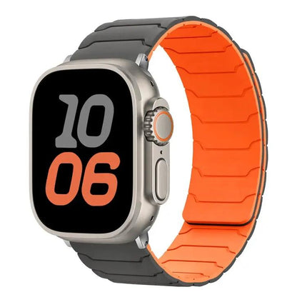 Magnetic Silicone Watch Band For Apple Watch 38-49mm