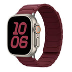 For Apple Watch 42mm / 41mm / 40mm / 38mm / Wine Red
