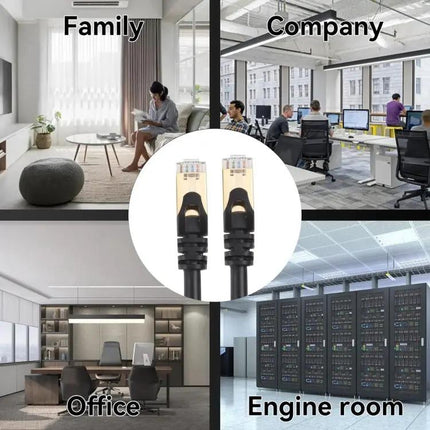 Cat 8 Ethernet Cable with Durable Shielding for Reliable Connections | Syndmart