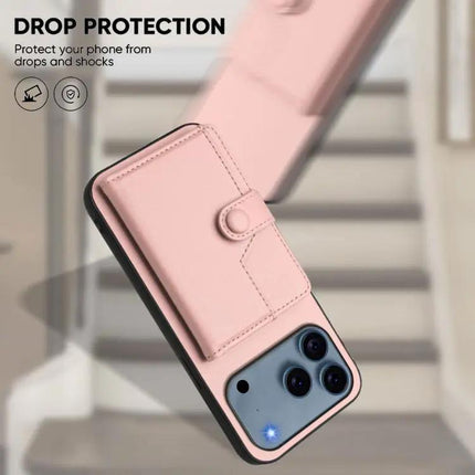 Phone Case With Built-In Wallet For Everyday Card Protection