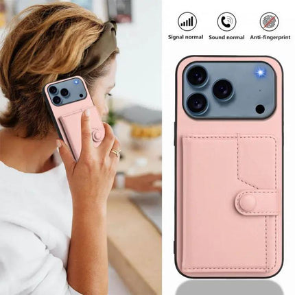 Phone Case With Built-In Wallet For Everyday Card Protection