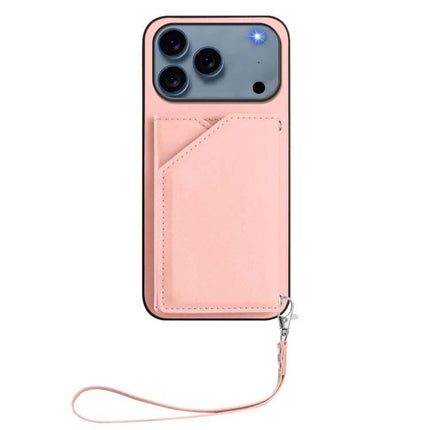 Daily Phone Case With Card Slots For Everyday Errands - slim pink phone case with card slots and detachable wrist strap