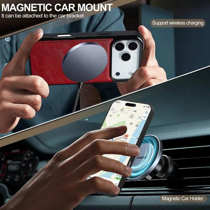 LC.IMEEKE MagSafe Phone Case for Everyday iPhone Protection