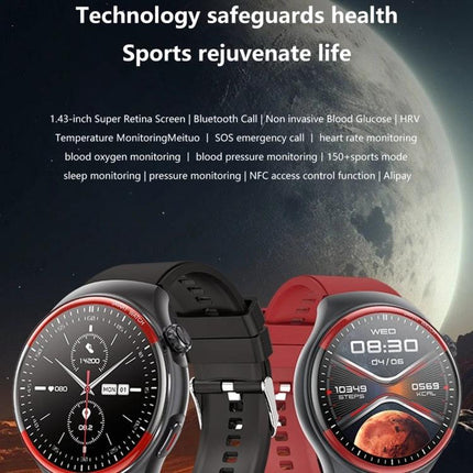 Smart Watch for Everyday Health and Activity Monitoring — dual smartwatches showing heart rate, sleep and activity tracking on circular displays