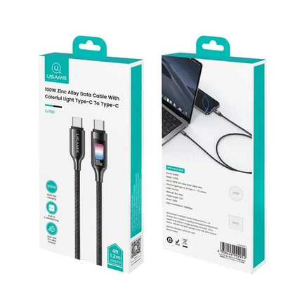 USAMS Colorful Light Cable for Daily Home Charging