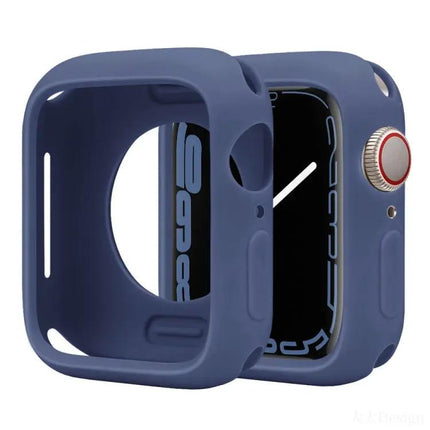 Silicone Half-Cover Watch Case For Apple Watch 40mm