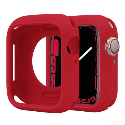 Silicone Half-Cover Watch Case For Apple Watch 40mm