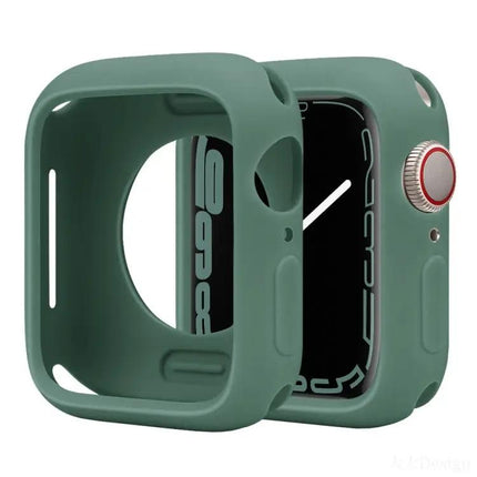 Silicone Half-Cover Watch Case For Apple Watch 40mm