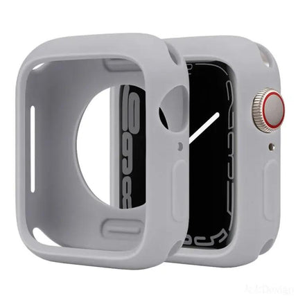 Silicone Half-Cover Watch Case For Apple Watch 40mm