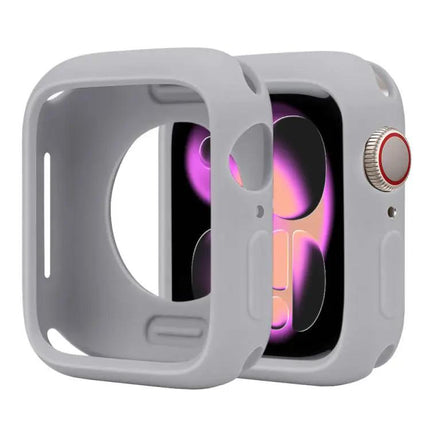 Silicone Half Coverage Protective Case For Apple Watch 46mm | Syndmart