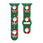 For Apple Watch 42mm / 41mm / 40mm / 38mm / Santa Claus Snow