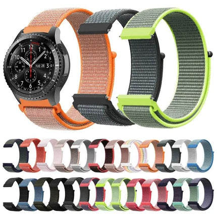 Nylon Braided Watch Band For Samsung Galaxy Watch 46mm
