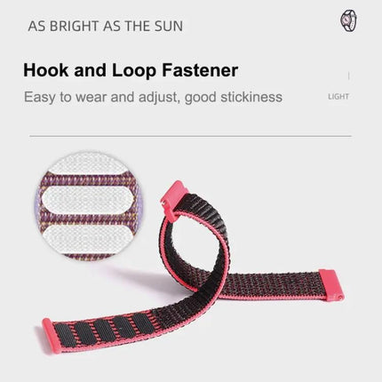 Adjustable Braided Nylon Strap for Samsung Galaxy Watch 42mm