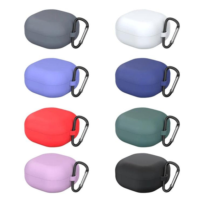 Samsung Galaxy Buds Live Case for Everyday Protection on the Go - assorted color protective silicone cases with carabiner for dust-proof, drop-resistant carrying