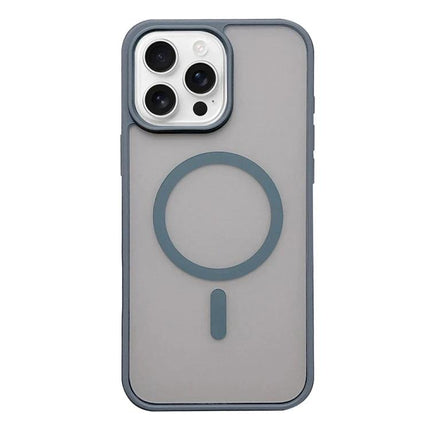 Essential Protective Case for Daily iPhone Handling and Travel gray acrylic TPU case with MagSafe ring, slim commuter travel protection