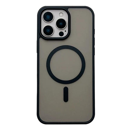 Frosted MagSafe Case for iPhone Everyday Protection slim frosted acrylic TPU case with MagSafe ring and camera cutout
