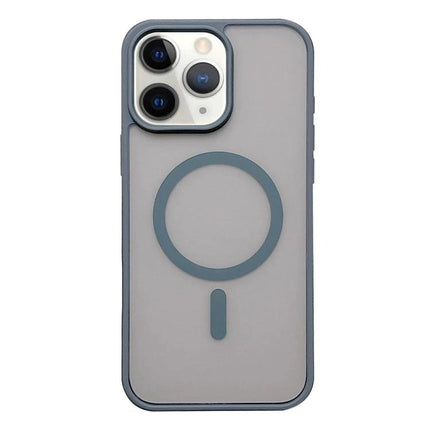 Alt Tag: Frosted iPhone Case For Everyday Protection – frosted acrylic TPU slim case with raised edges and precise cutouts for iPhone cameras and ports