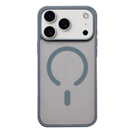 Alt Tag: Phone Case for Everyday iPhone Protection and Daily Use, Slim and Durable for Everyday Carry - gray acrylic TPU MagSafe-ready slim cover