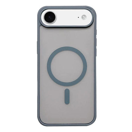 Phone Case for Everyday iPhone Protection and Daily Use, Slim and Durable for Everyday Carry - transparent gray MagSafe-compatible acrylic TPU case