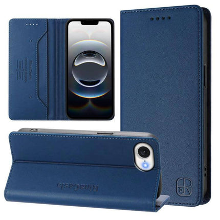Dual-Folded Magnetic RFID Leather Phone Case For Everyday Use