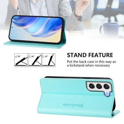 Samsung Leather Card Case for Daily Phone Protection and Wallet Style Convenience