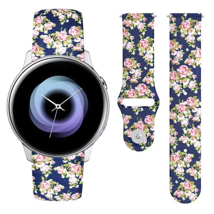 20mm Silicone Strap Reverse Buckle For Galaxy Active2