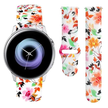 20mm Silicone Strap Reverse Buckle For Galaxy Active2