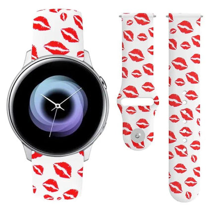 20mm Silicone Strap Reverse Buckle For Galaxy Active2