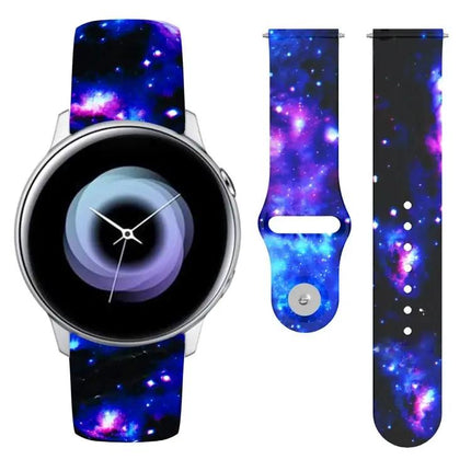 20mm Silicone Strap Reverse Buckle For Galaxy Active2
