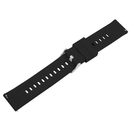 Silicone Watch Band 22mm With Steel Buckle Adjustable