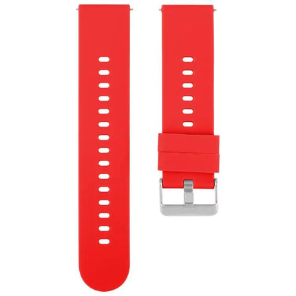 Silicone Watch Band 22mm With Steel Buckle Adjustable