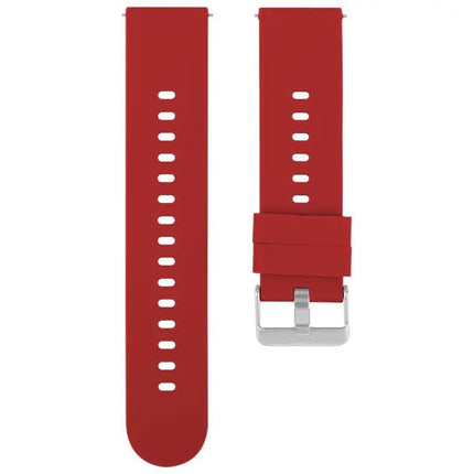 Silicone Watch Band 22mm With Steel Buckle Adjustable