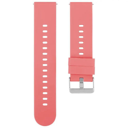 Silicone Watch Band 22mm With Steel Buckle Adjustable
