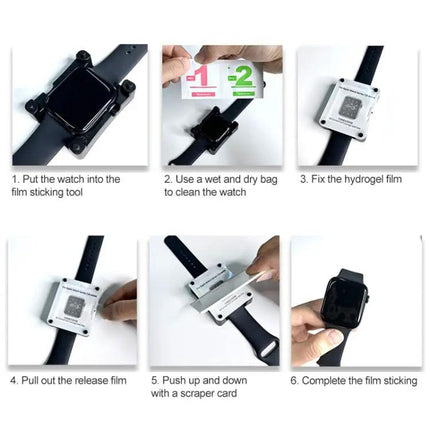 Hydrogel Screen Protector For Apple Watch 40 44 49mm
