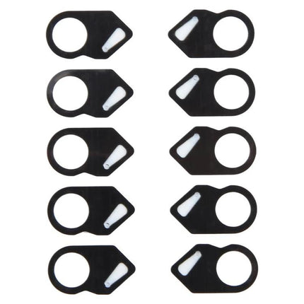 iPhone Flashlight Bracket for Everyday Phone Maintenance replacement set of ten black flashlight brackets for iPhone camera lens repair