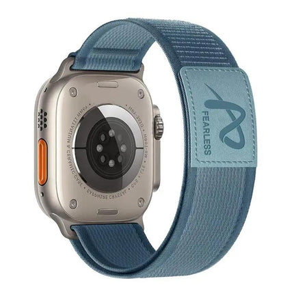 Nylon Loop Band For Apple Watch 38-49mm Adjustable