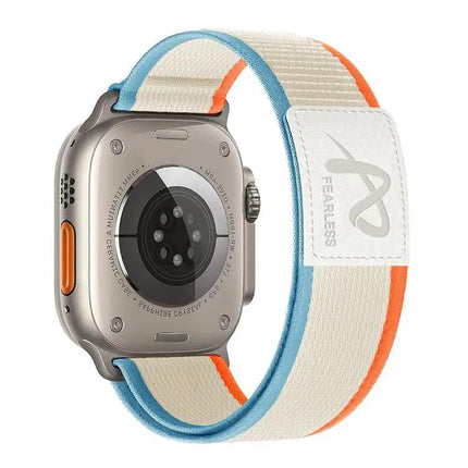 Nylon Loop Band For Apple Watch 38-49mm Adjustable