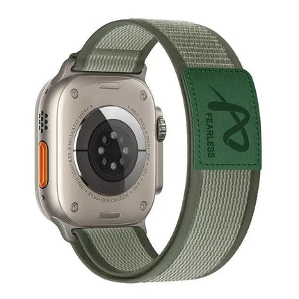 Nylon Loop Band For Apple Watch 38-49mm Adjustable