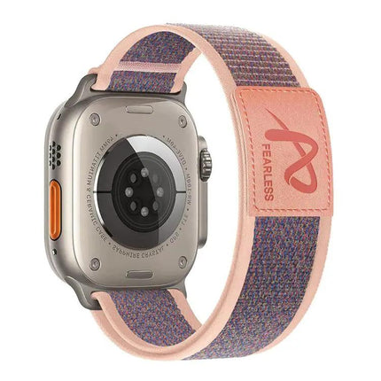 Nylon Loop Band For Apple Watch 38-49mm Adjustable
