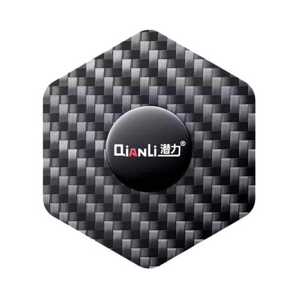 Qianli Multifunctional Carbon Fiber Prying Tool for Devices hex carbon-fiber texture with QianLi logo button