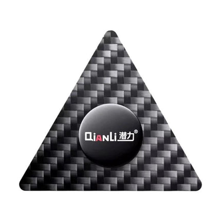 Qianli Multifunctional Carbon Fiber Prying Tool for Devices triangular carbon fiber pry tool with QianLi logo, 0.2mm thin, for delicate device repairs
