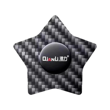 Qianli Multifunctional Carbon Fiber Prying Tool for Devices star-shaped carbon fiber prying pad with QianLi logo, 0.2mm thin safe device opening tool