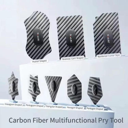 Qianli Multifunctional Carbon Fiber Prying Tool for Devices - set of various carbon fiber prying blades for smartphone repair, 0.2mm thin
