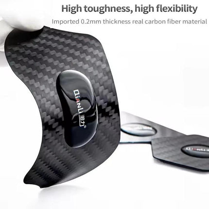 Qianli Multifunctional Carbon Fiber Prying Tool for Devices showing flexible 0.2mm carbon fiber blade used for safe device disassembly