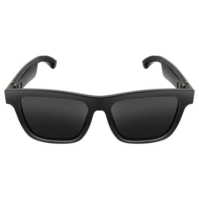 Comfortable Glasses for Everyday Listening and Hands-Free Chats black Bluetooth sunglasses for walking, commuting and hands-free calls