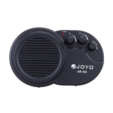 JOYO Mini Guitar Amplifier for Home Practice Sessions compact black JA-02 amp with volume and tone knobs, aux input and headphone option