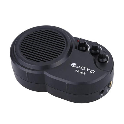 JOYO Mini Guitar Amplifier for Home Practice Sessions compact black practice amp with volume tone knobs auxiliary input and headphone jack