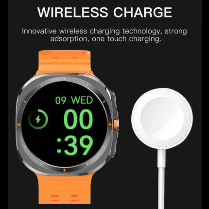 Bluetooth Smartwatch With 1.51 Inch Screen And Heart Monitor