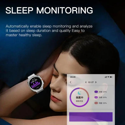 Bluetooth Smartwatch With 1.51 Inch Screen And Heart Monitor